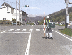 推進工法　施行前の写真