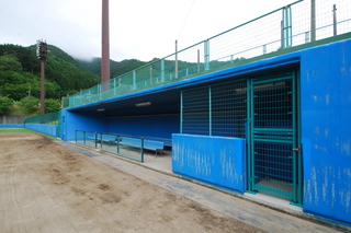 ボールボーイ出入口