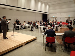会場の様子 表彰式会場の様子