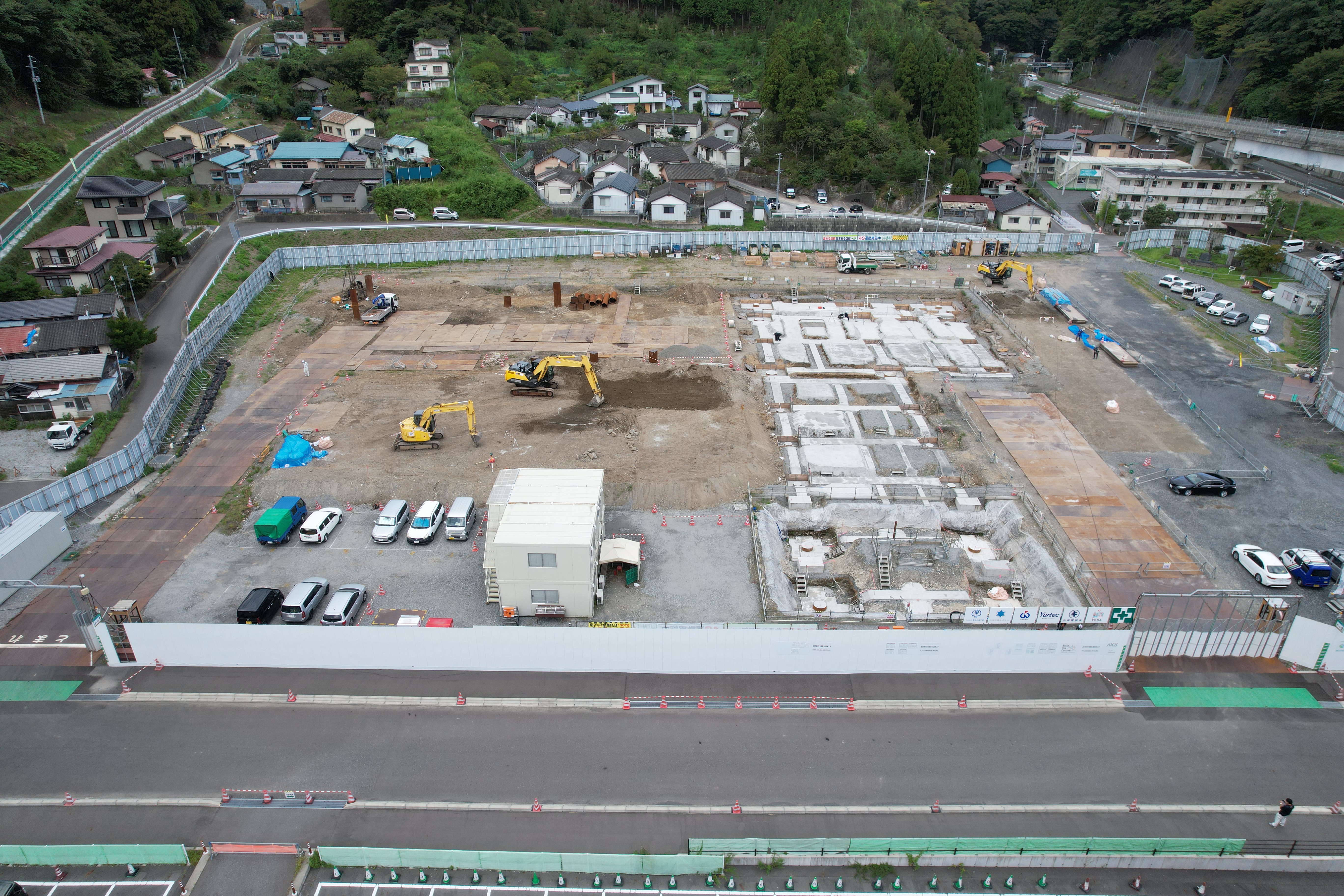 現場空撮写真①