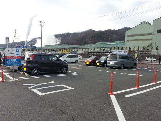 釜石駅前広場駐車場