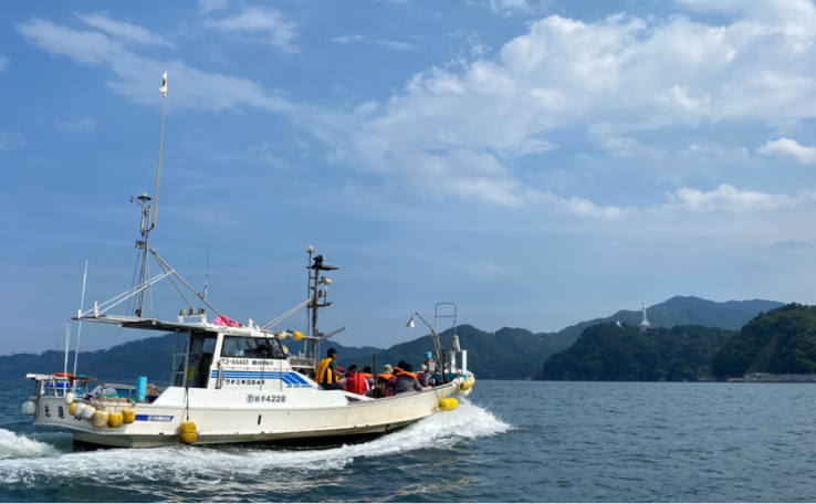 釜石湾漁船クルーズ 2